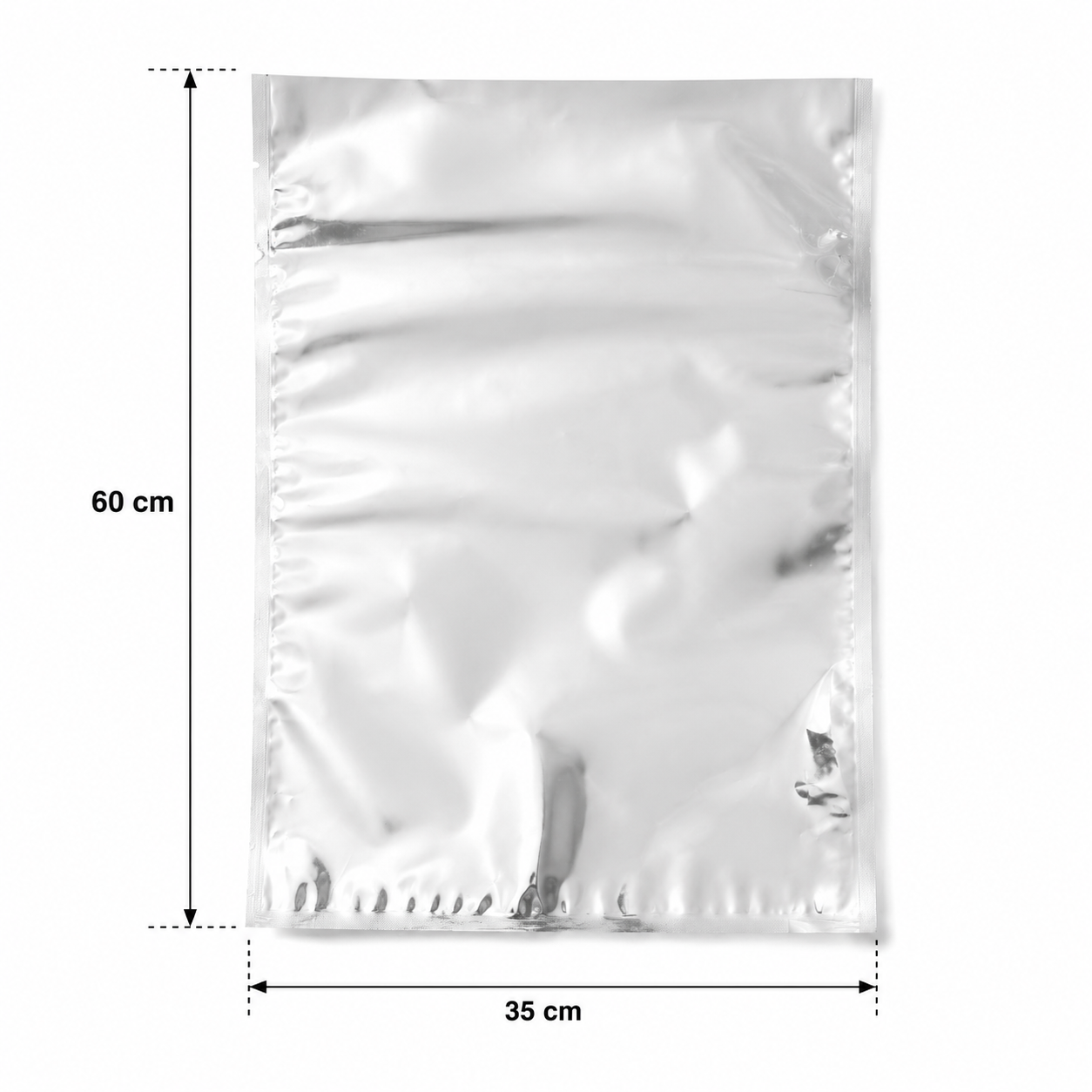 Aluminium Bügelbeutel 35x60 cm – Geruchsdicht & lichtundurchlässig