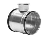 Vannes de régulation avec joint, galvanisées.