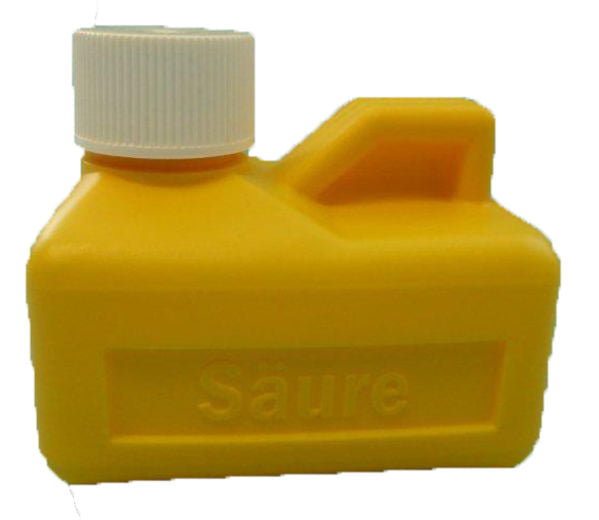 Bouteilles d'acide chlorhydrique