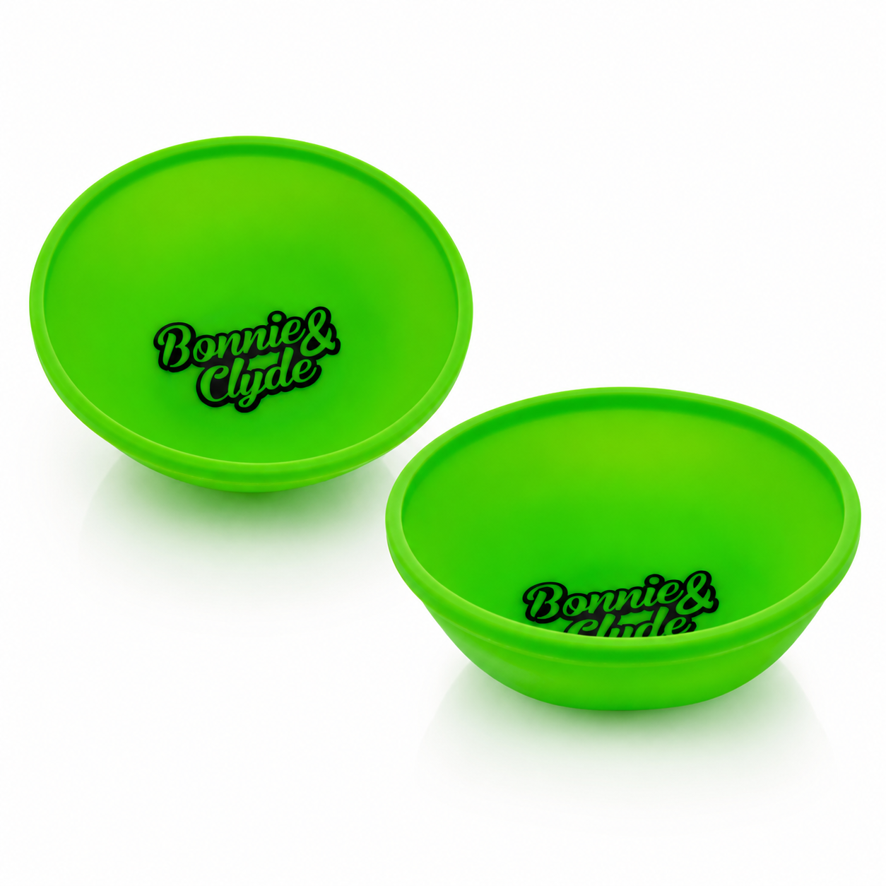 Bonnie & Clyde Silikon Mischschale Grün Ø 6 cm