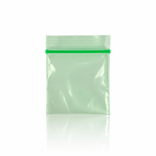 Mini Grip Zip-Beutel Grün 3 × 4 cm – Kleine Druckverschlussbeutel(100 Stk.)