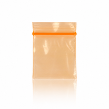 Mini Grip Zip-Beutel Orange 3 × 4 cm – Kleine Druckverschlussbeutel (100 Stk.)