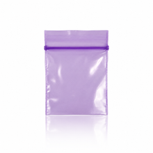 Mini Grip Zip-Beutel Lila 3 × 4 cm – Kleine Druckverschlussbeutel (100 Stk.)