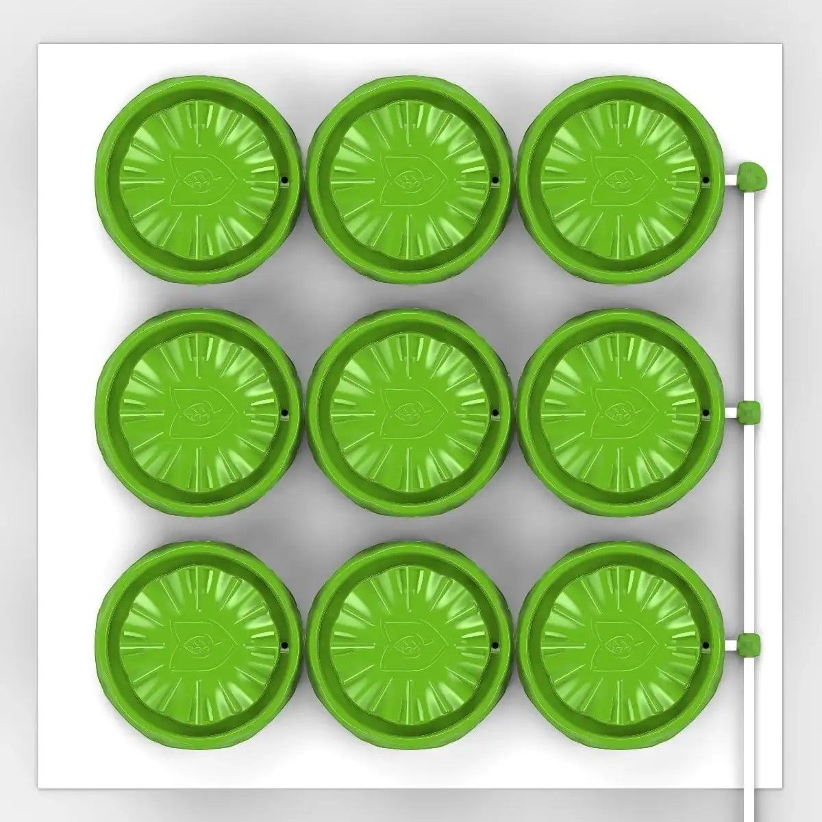 FloraFlex® – 9 Pflanzen Bundle 1.20×1.20m – Plattform System mit Abfluss