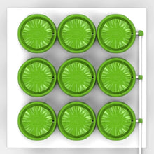 FloraFlex® – 9 Pflanzen Bundle 1.20×1.20m – Plattform System mit Abfluss