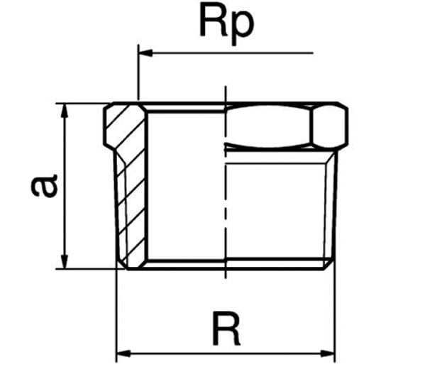 Téton de réduction +GF+ Type 8241 