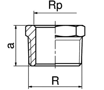Téton de réduction +GF+ Type 8241 