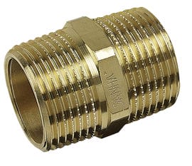 +GF+ Type 8280 tétine double 1/2'' &amp; 3/4'' &amp; 1'' 