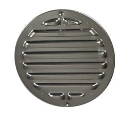 HESCO 1564 Ventilation grille with fly screen made of aluminum 