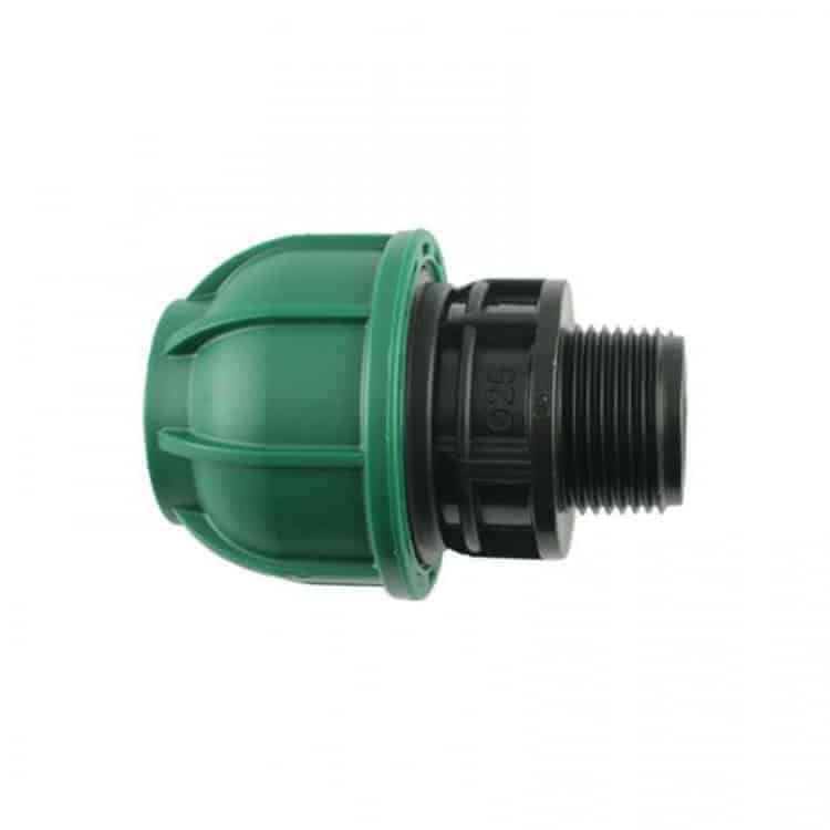Raccord PE de transition 25 mm vers filetage mâle 1″