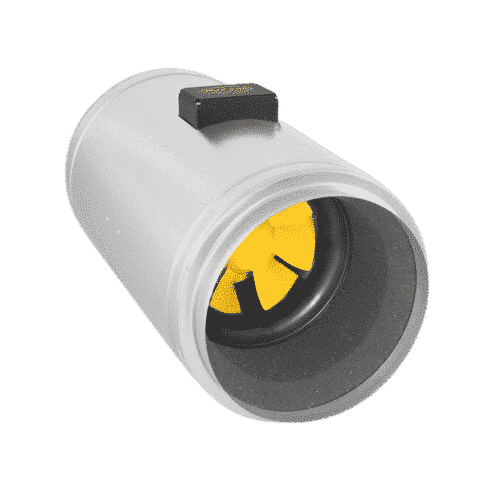 Q-Max EC 160 Rohrventilator Indoor-Growanlage 746m³/h – EC-Technologie