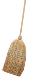 Rice broom with handle - 6 strands, 1360 cm 