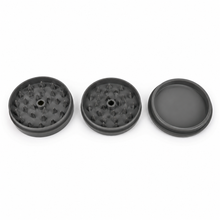 Grauer Kunststoff Grinder Ø 6 cm | Leichter Kräuter- & Tabakgrinder