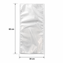 Vakuumbeutel 30 × 60 cm – Strukturbeutel 90 µm für Vakuumiergeräte (50Stk.)