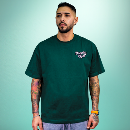 BC-SHIRT DARK GREEN OVERSIZE