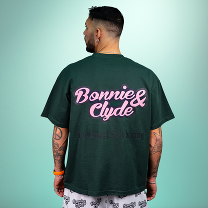 BC-SHIRT DARK GREEN OVERSIZE