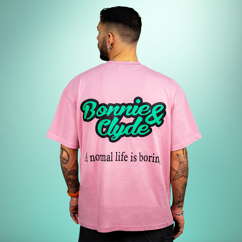 BC-SHIRT PINK OVERSIZE