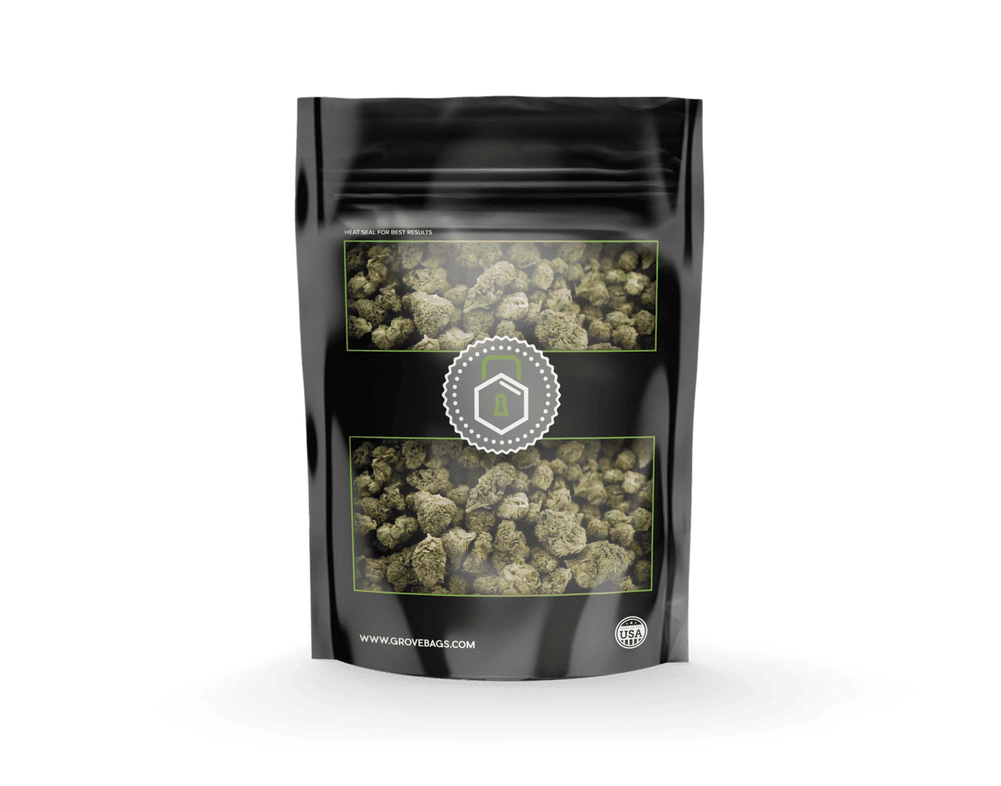 GROVE BAGS TERPLOC® – Window Pouch 3.5g-500g, Feuchtigkeitskontrolle