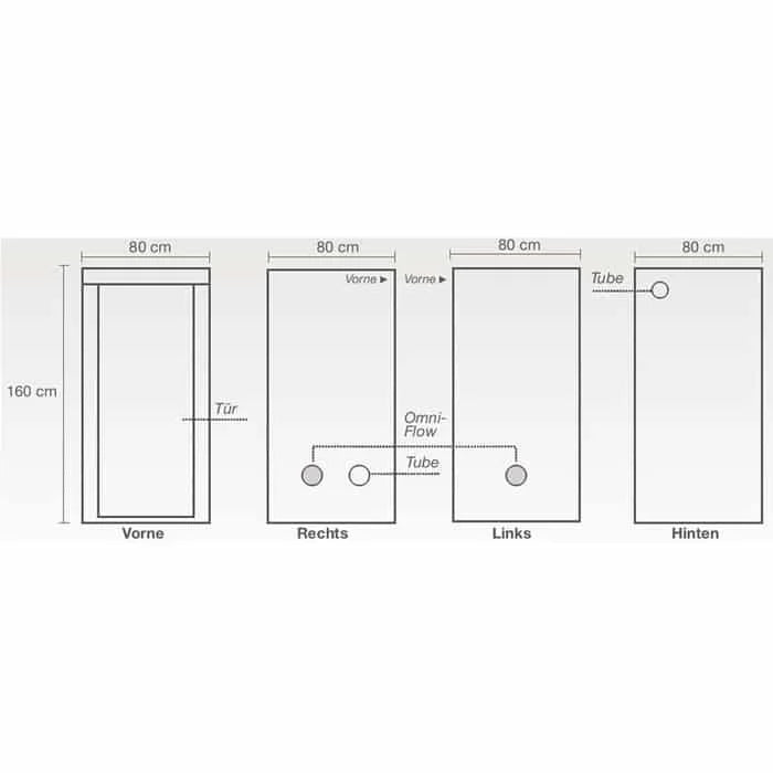 Homebox AMBIENT Q80+ – Leistungsstarkes Growzelt mit PAR+
