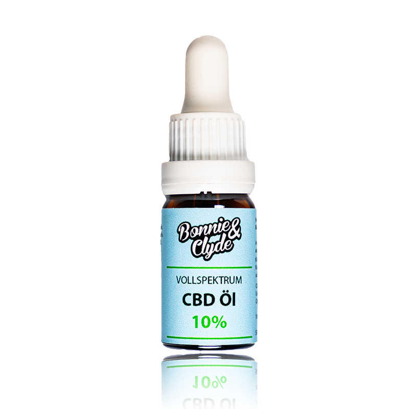 10%Vollspektrum CBD Öl mit MCT-Öl