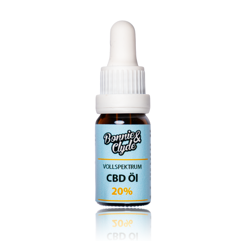 20%Vollspektrum CBD Öl mit MCT-Öl