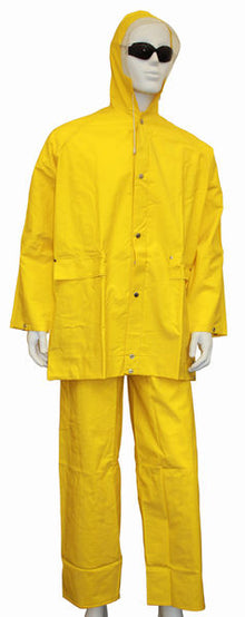 Regenanzug Gelb