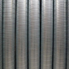 Spiralfalzrohre verzinkt