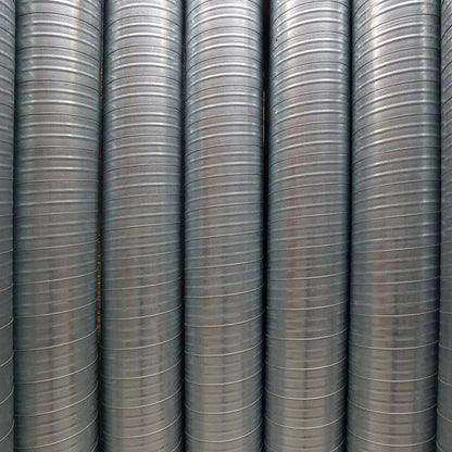 Spiralfalzrohr verzinkt SR-V safe Indoor-Growanlage 3m – Stabil, luftdicht