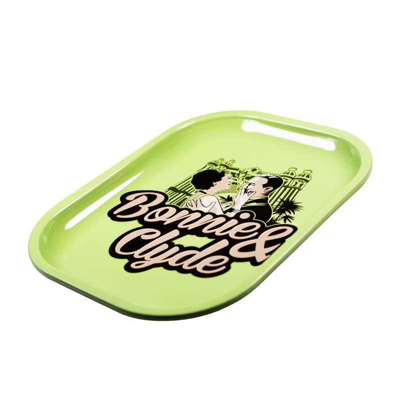 Bonnie & Clyde Rolling Tray