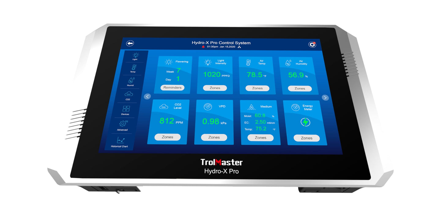 TrolMaster HCS-2 Hydro-X Pro – Zentrales Kontrollsystem für professionellen Anbau