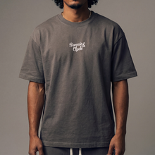 BONNIE & CLYDE Oversized Tee – Vintage Newspaper Print