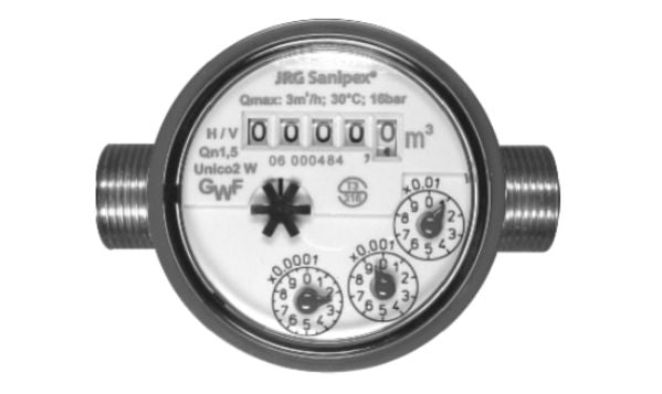 Compteur d'eau numérique Bradas