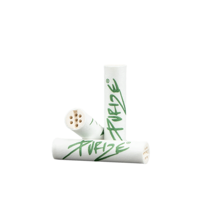 Filtres à charbon actif Purize Xtra Slim Blanc Classique (50 pièces)