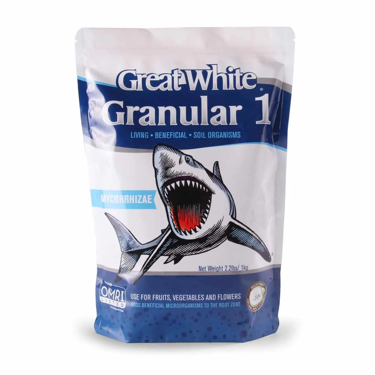 Great White® Granular 1 kg Mykorrhiza – Wurzelstimulator für Indoor Grow
