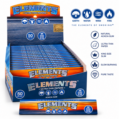 Elements Ultra Thin Papers King Size Slim