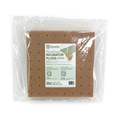 FloraFlex® – FloraFoam Incubator Plugs 64pcs
