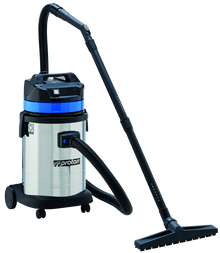 Nass-/Trockensauger 33L für Indoor-Growanlagen – 1300W Leistung, Inox-Behälter