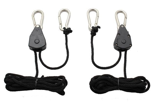 Rope Ratchet Karabiner Aufhängung bis 48 kg – Für Indoor Grow Lampen & Filter