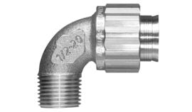 Sanipex Classic Bogen 90° x AG  1/2'' & 3/4''