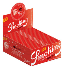 Smoking Thinnest King Size Red – Die dünnsten Papers von Smoking