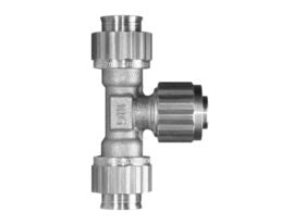 Raccord en T classique Sanipex, quelle que soit sa taille (16 mm / 20 mm) 
